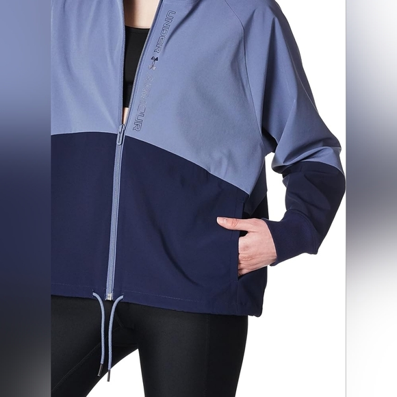 Under Armour Woven afull Zip Windbreaker - Picture 15 of 16